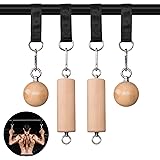 YCHLCHL Pull Up Climbing Hold Grips and Ball