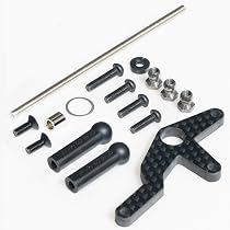 Amazon | TT-02用 1mm延長カーボンワイパー サーボバック用 | ラジコン
