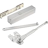 リョービ(Ryobi) スチールドア 万能取替え用 ドアクローザー S-203P シルバー
