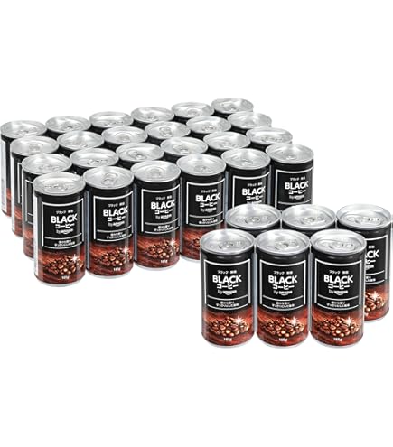 Amazon.co.jp: 缶コーヒー fabo／ファボ ブラック 190g×30本 缶