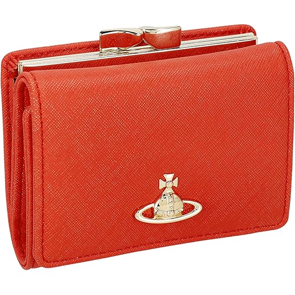 Amazon | [ヴィヴィアンウエストウッド] 財布 がま口 三つ折り