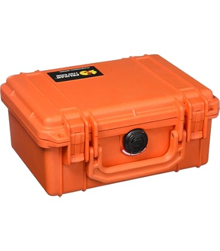 Amazon.co.jp: PELICAN ハードケース 1120 1.7L オレンジ 1120