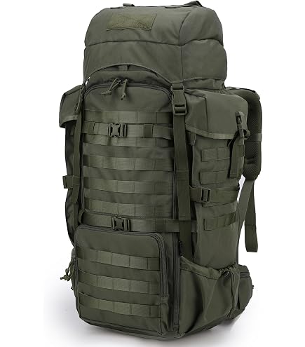 Amazon.co.jp: Mardingtop 50L ハイキングサバイバルバックパック 