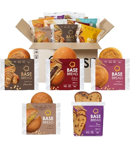 Amazon.co.jp: BASE BREAD 5 Varieties 20 Bags Bread [Chocolate