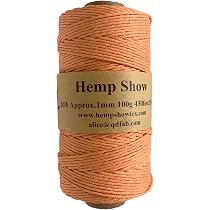 Amazon.co.jp: 【HEMP SHOW】Hemp twine麻紐1mm 100g(Hemp100%) 130m巻 