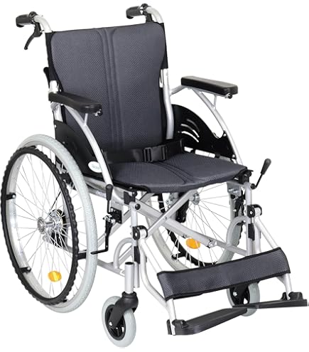 幸和製作所　テイコブ スチール製 車イス　WHS08-NV　ノーパンクタイヤ　ネイビーチェック　ほぼ未使用品 幸和製作所 テイコブ車いす(スチール製) WHS08-NVの通販｜シルバーカー