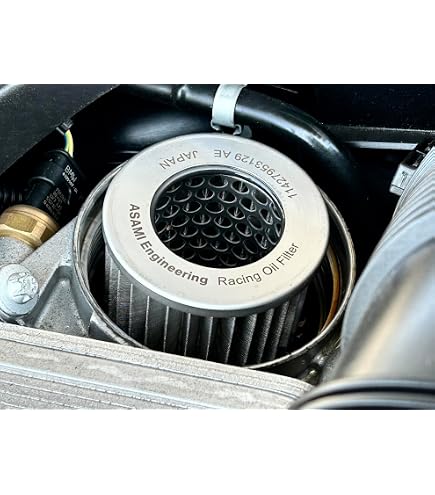 車 アバルト595 ASAMI EngineeringRacing オイルフィルター