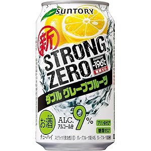 サントリー-196℃ ストロングゼロ ダブルグレープフルーツ [ チューハイ 350ml×24本 ]