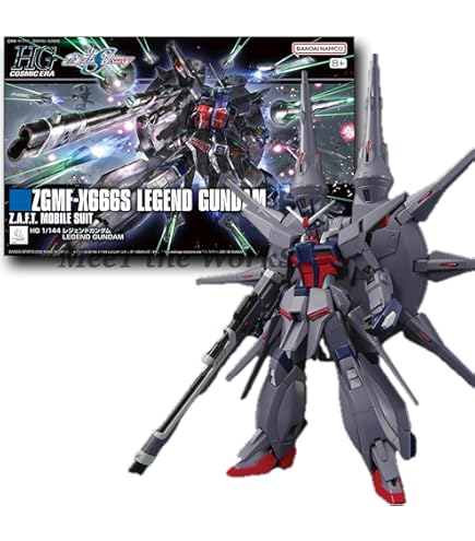 Amazon | HG 1/144 ZGMF-X666 レジェンドガンダム (機動戦士ガンダム
