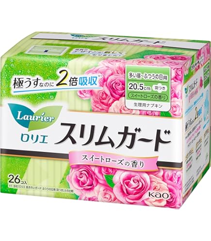 ロリエ　スリムガード　32コ入羽なし　16袋 Amazon | ロリエ スリムガード しっかり昼用 羽なし 20.5cm 32コ入