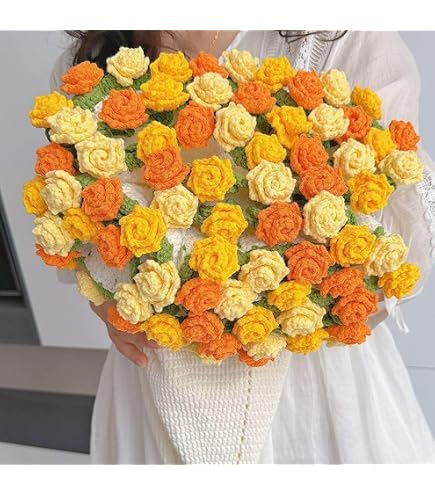 Amazon | 花束になるブランケット 花束ブランケット かぎ針編みキット