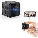 CCDDORD 小型 隠しカメラ 防犯カメラ 4k WIFI機能付き UHD 画質 録音録画 遠隔監視 動体検知 暗視機能 赤外線撮影 広角 室内 USB充電 IOS/Android対応 日本語取扱説明書付