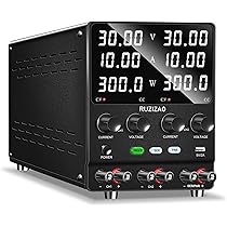 新春大特価10％オフ　30A　大型トランス式ファンレス安定化電源　美品 Amazon.co.jp: RUZIZAO 安定化電源 (0~30V 0~10A) DC安定化