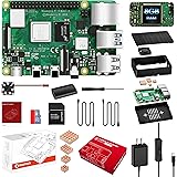 RasTech Raspberry Pi 4 Model B(RAM 8GB) Pi4 8gb セット ラズベリーパイ4b/技適マーク付き/ 32GBのMicroSDカード/ 5V 3A スイッチ付き電源アダプター/MicroHDMI-to-HDMI