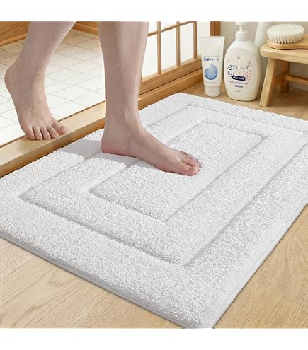 バスマット 滑り止め 丸洗い おしゃれ 足ふきマット 50*80cm ドアマット ふかふか やわらか カラー 玄関マット お風呂マッ バスマット おしゃれ 足ふきマット 玄関マット 屋内 小さめ 50