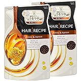 Amazon ヘアレシピ トリートメント ハニーアプリコット エンリッチモイスチャーレシピ ポンプ 530g ヘアレシピ ビューティー 通販
