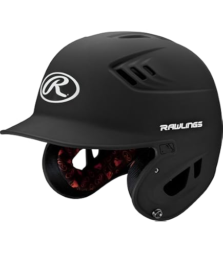 Easton Z50 Baseball Batting Helmet With Jaw Guard - Matte Black, Sizes Small/Medium (6 1/2 - 7 1/8), NOCSAE Certified