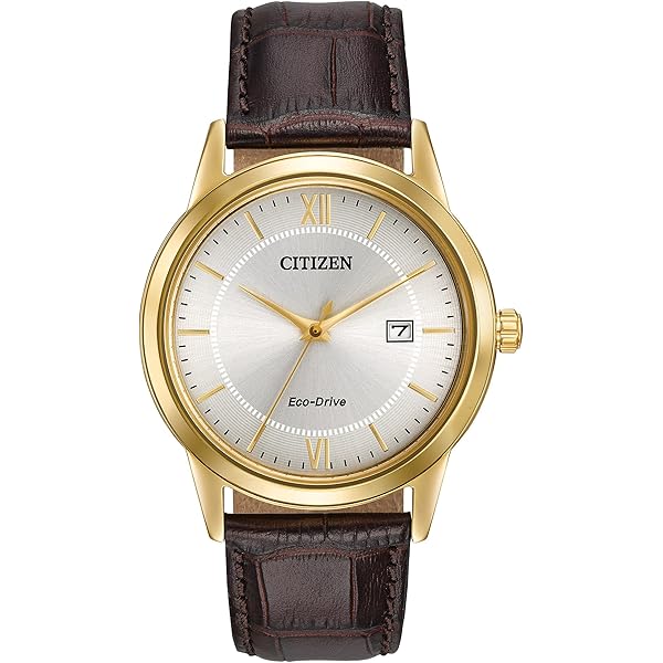 Amazon.co.jp: Citizen Men 's eco-driveレザーストラップウォッチ