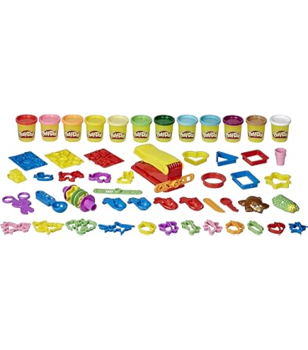 Amazon.co.jp: プレイドー Play-doh 小麦ねんどスーパーカラー