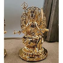 【修縁堂】高品質 仏像 六臂地蔵 地蔵菩薩 置物 金属工芸品 寺院用仏具 Amazon｜仏像 地蔵菩薩 坐像 摩诃萨六臂地蔵菩薩 真鍮 高18cm