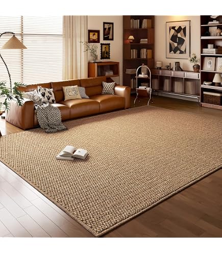 IKEA LOHALS ローハルス / ブラウンジュートラグ 長方形 Amazon 