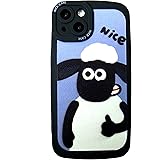 Amazon Co Jp Gikoy ひつじのショーン スマホケース グッズ Iphone 7 8 10 12 13 ｍini Xr Se Xsmax キャラクター ケース 面白い 電話ケース Pu素材 アンチドロップ 可愛い 誕生日 プレゼント 0722 Iphone12pro パープル 家電 カメラ