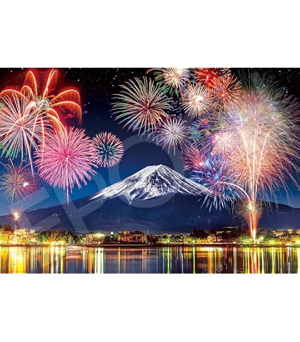 Amazon | 【日本製】 1000ピース ジグソーパズル 大曲の花火(49×72cm