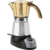 DeLonghi Alicia Moka, Electric Coffee Maker, EMK6 Black: Espresso \u0026  Cappuccino Machines: Amazon.com.au