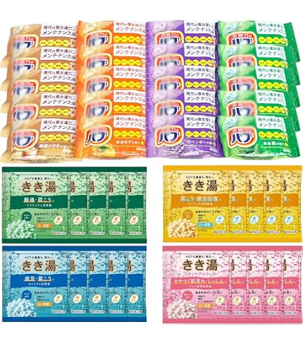 Amazon | バスクリン きき湯 4タイプ 58包セット 入浴剤 バラエティ