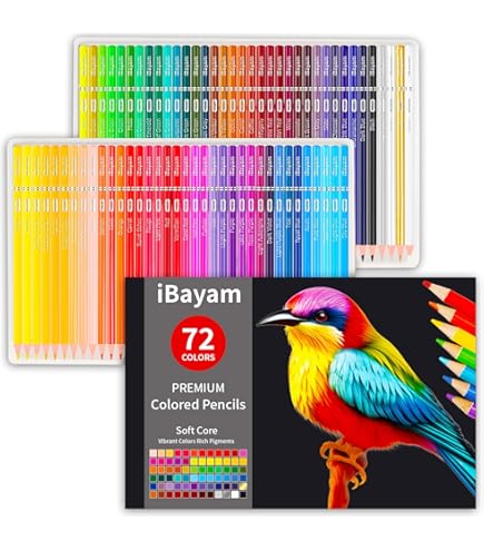 Amazon | マカロン 50+1 お絵かき用鉛筆セット パステルトーン 色鉛筆