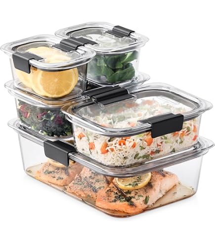 Amazon | Rubbermaid プレミア クリスタルクリア 汚れにくい 20個