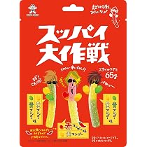 Amazon | 旺旺・ジャパン スッパイ大作戦 3種のマンゴー味 65g | 旺旺