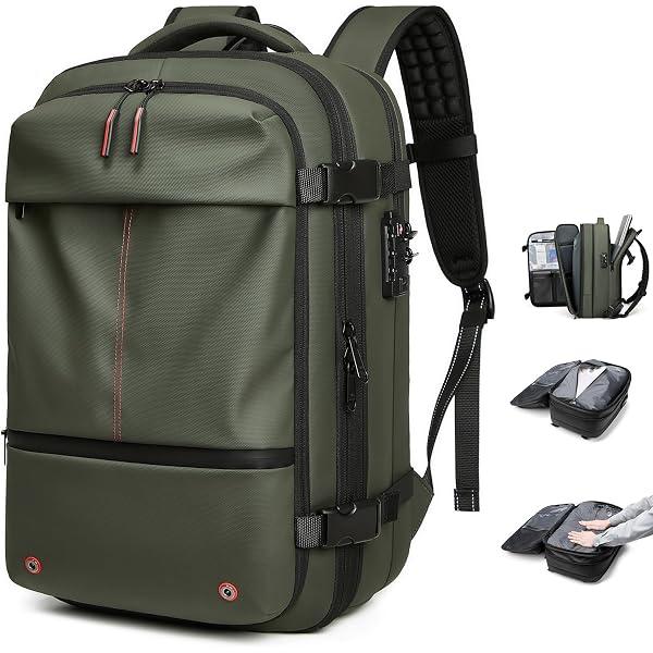 Amazon.co.jp: [VACPACK] 【26L～50L可変 / 真空圧縮・8cm拡張マチ】大