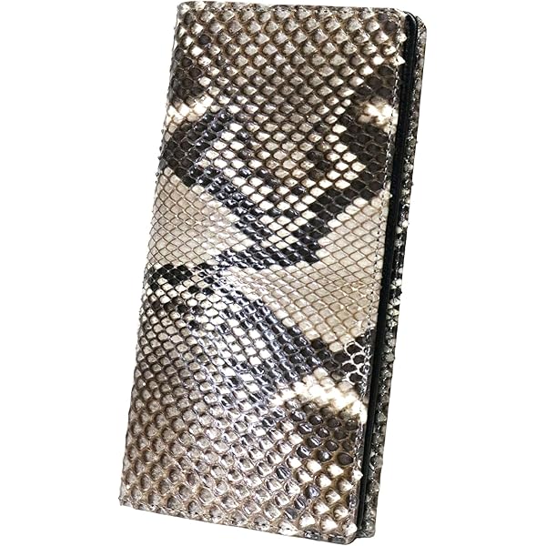 Amazon | [Eclea] 全面パイソン長財布 パイソン ダイヤモンドパイソン