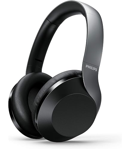 Philips Wireless Over-Ear Headphones, TAH7508BK/97, Black : Amazon
