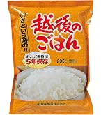 Amazon | 越後製菓 非常用.備蓄用 白飯 200g 36個入 | 越後製菓