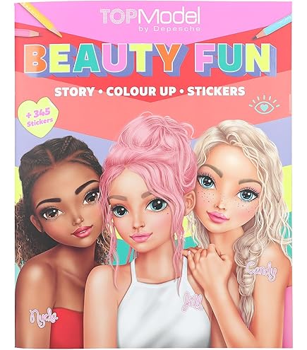 DEPESCHE- LIBRO DA colorare con Adesivi per Creare Le tue Fairytale