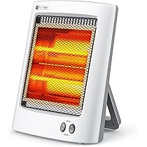 Amazon | 【2025新モデル】 電気ストーブ 省エネ 2段階運転 500W/1000W