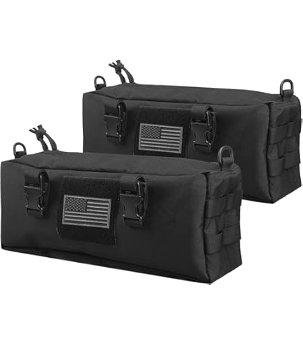 Amazon.co.jp: MOLLEポーチ タクティカルコンパクト防水EDCポーチ