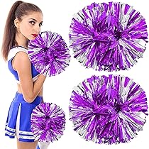 HONMEET キラキラ応援ポンポン チアリーダーダンスポン 手持ちポンポン Amazon.co.jp: チアリーダー 37 x 30 cm ポンポン メタリック