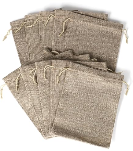 Amazon | 麻袋 巾着袋 口紐付 3枚セット サイズL 30cm×40cm | ギフト