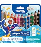 Amazon.co.jp: LYRA リラ 色鉛筆 スーパー・ファルビー・ネイチャー 24