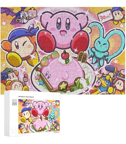 Amazon.co.jp: 星のカービィ ジグソーパズル 300/500/1000ピース 木製