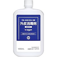 Amazon.co.jp: ［指定医薬部外品］日本製 アルコール消毒液 1L×2本入