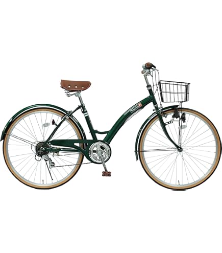 サイクルスポットコンサートタウン276HDマットブラック実走４キロだけ Amazon | ママチャリ シティ 自転車 コンサートシティ276HD