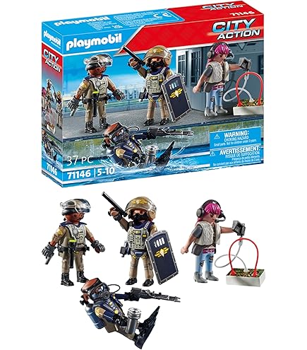 Amazon.co.jp: PLAYMOBIL Police Cruiser Playset : おもちゃ
