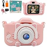 Amazon 子供用デジタルカメラ キッズカメラ トイカメラ タッチスクリン式 操作簡単 3インチips画面 3000万画素 自撮り 多機能 日本語説明書付き 誕生日 クリスマス 子供プレゼントに最適 ピンク Beeways デジタルカメラ おもちゃ