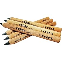 Lyra Ferby Pencils Short Triangular Graphite Pencils School Supplies Beginner Ergonomic Grip Writing Pencil For Kids Triangle Pencils 6 Pack Amazon Com Au Stationery Office Products
