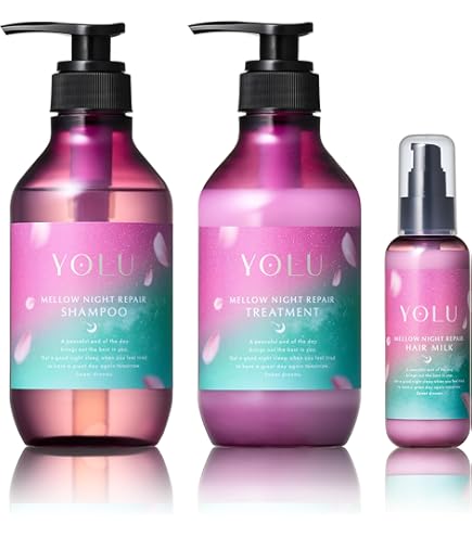 Amazon | YOLU ヨル | シャンプー トリートメント ヘアマスク 3点