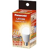 パナソニック ミニクリプトン型 LED電球 口金直径17mm 電球60W形相当 電球色相当(7.1W) 小形電球・広配光タイプ 密閉器具対応 LDA7LGE17ESW